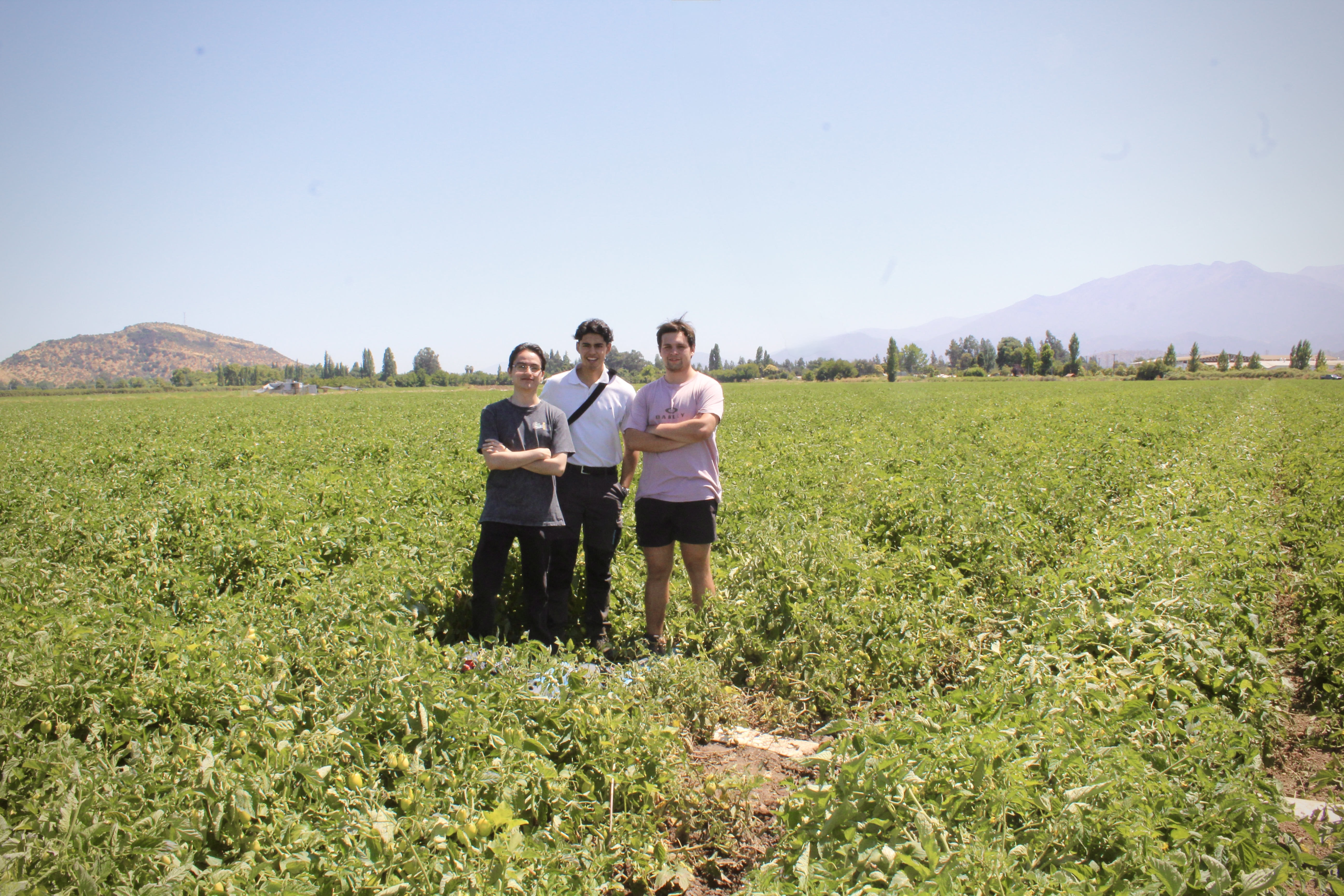 Equipo GoFarmer en terreno
